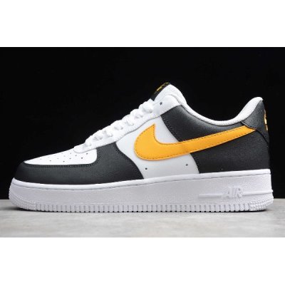 Nike Air Force 1 Low Siyah / Altın Kaykay Ayakkabı Türkiye - WOI5RCEB